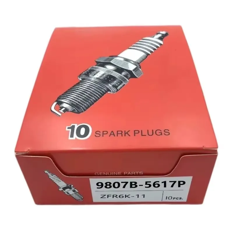 4PCS 9807B-5617P ZFR6K11 Iridium Spark Plug For Honda Accord Civic CR-V FR-V 2.0/2.3/2.4L 9807B5617P 9807B 5617P ZFR6K-11