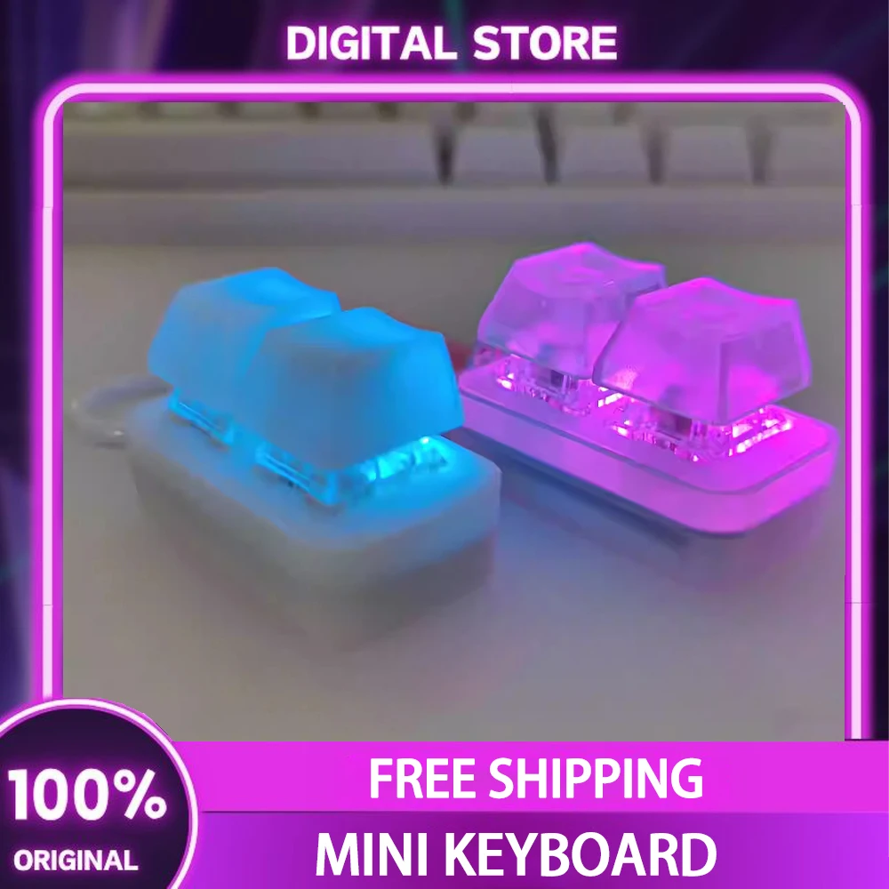 

Robit Bluetooth Wireless Keyboard Wired Dual-mode Portable Mini E-book Page Turner Customized Hot Swap RGB Mechanical Keyboard