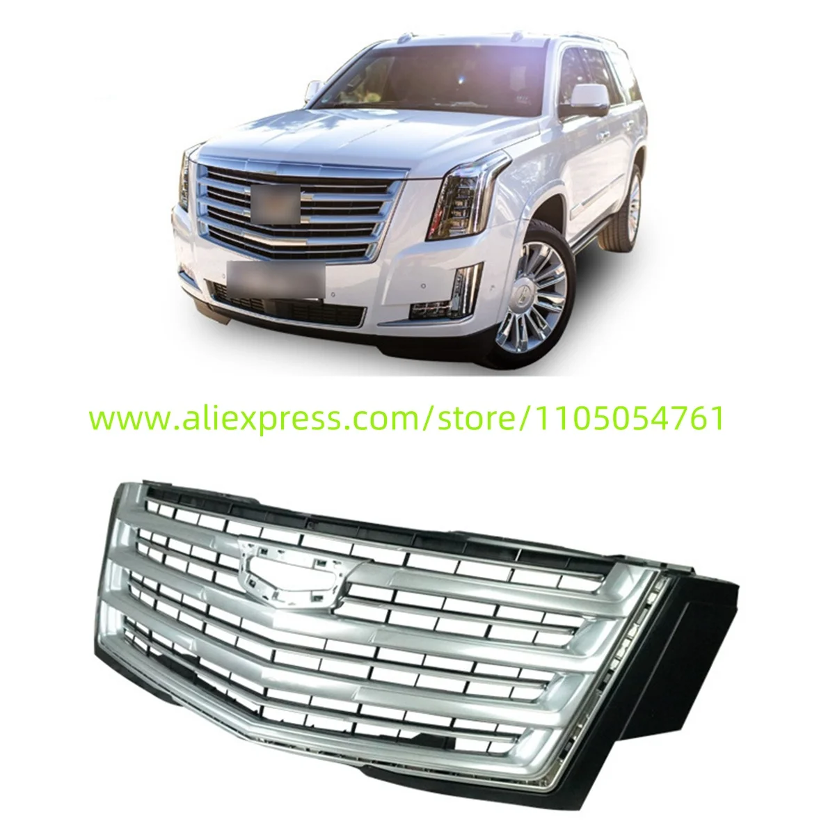 Suitable for 15-20 C-adillac Escalade grille with electroplated strips 23399558