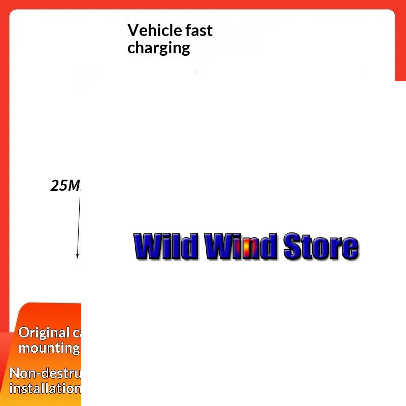 

1 шт. пластиковое автомобильное зарядное устройство USB Type-C для RAV4, быстрая зарядка PD QC3.0 для правого порта прикуривателя