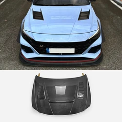 EPR Carbon fibre accessories for 21+ Hyundai Elantra/Avante N (CN7) EPA-V Type hood Enhance the appearance of automobiles