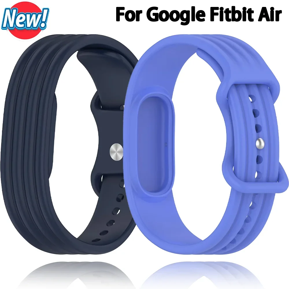 Offizielles Sport-Silikonarmband für Google Fitbit Air, weiches, bequemes Armband für Fitbit Air Fitness Tracker, Armband