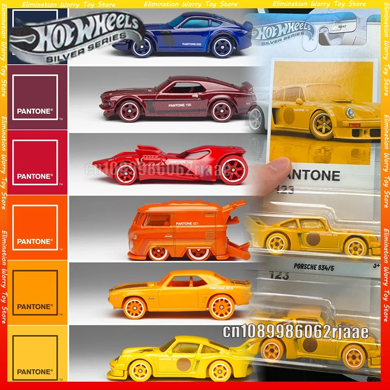 

Коллекционные модели автомобилей Hot Wheels Pantone Color Series из литого металла: Porsche, Ford Mustang для автолюбителей