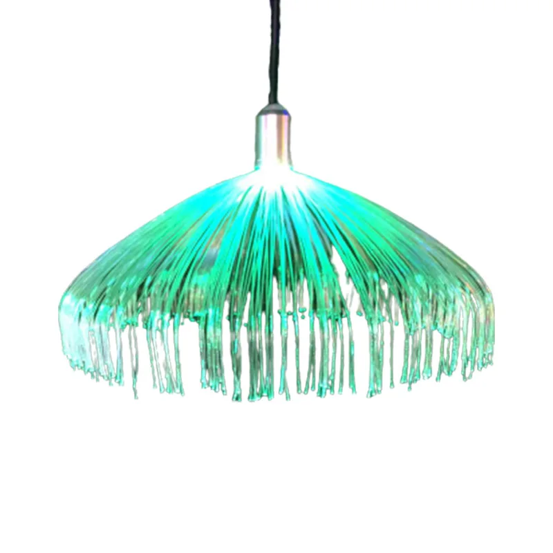 LED الإنترنت المشاهير قنديل البحر الألياف البصرية ضوء ملون قلادة الثريا بار KTV المشي شارع مهرجان أضواء الغلاف الجوي #5