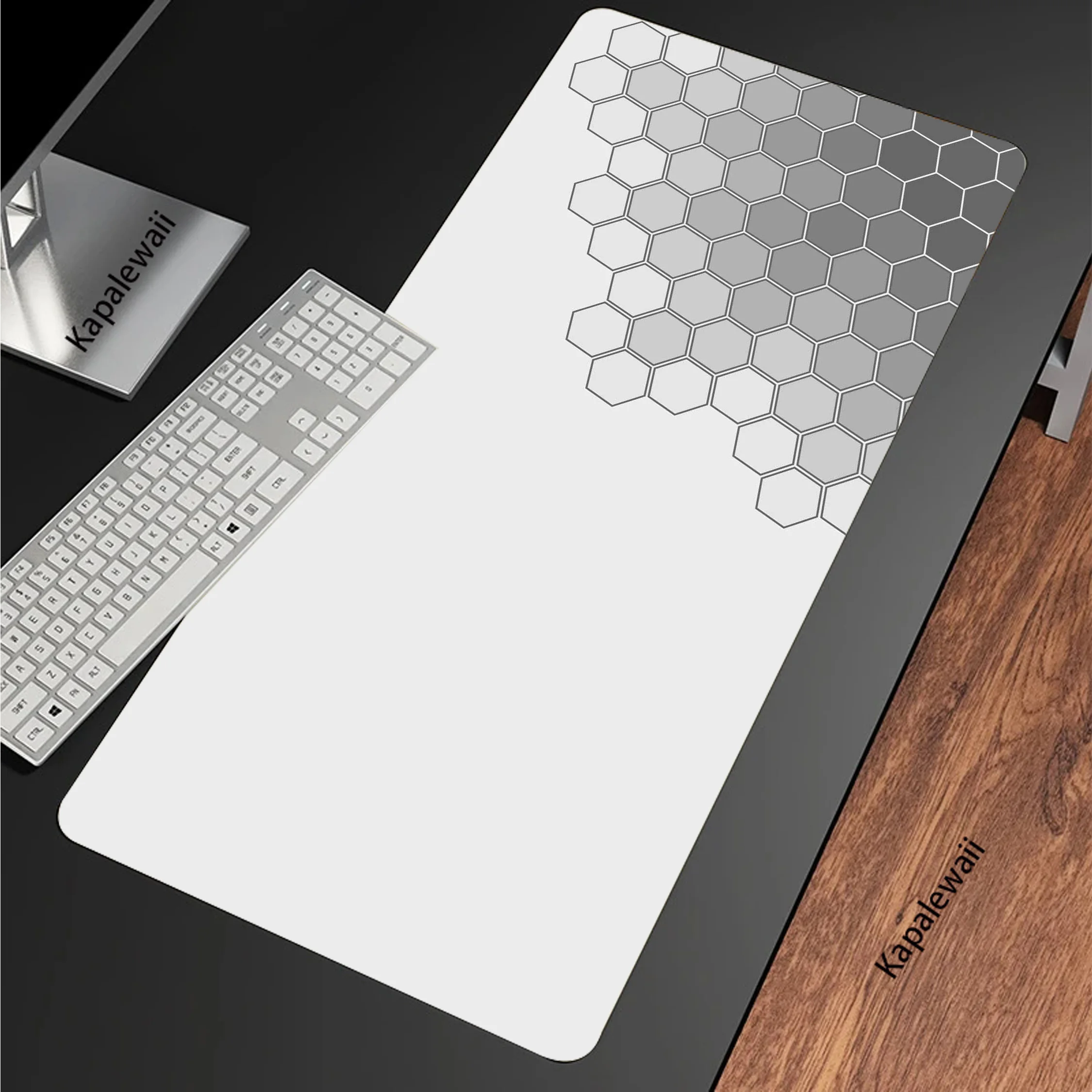 

Geometric Gaming Mousepad Pc 90x40cm XL Locking Edge Mouse Pad Notebook Mousemat Non-slip Rubber Pads Big Desk Mat Keyboard Pads