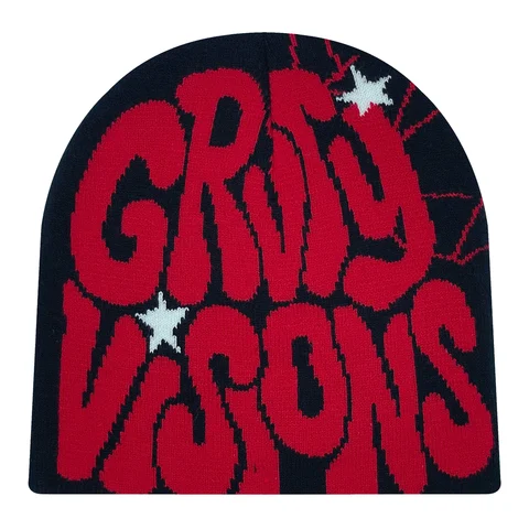 шт., европейская и американская популярная акриловая жаккардовая шапка с буквами GR для мужчин и женщин ночной колпак отзывы - №5