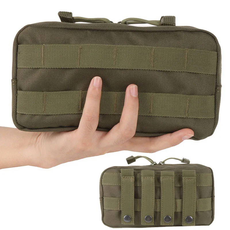 Molle Waist Pack Portable Belt Pouch Medical Bag Men Sports Hunting Accessories Mobile Phone Pouch Travel Camping ECD Tools Pack