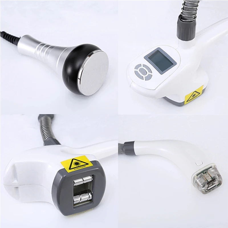 

4 in 1 Ultrasonic Weight loss Vacuum Cavitation 40K Vela Body SHAPE Fat/Cellulite Reduction Sliming Muscular Massage Machine