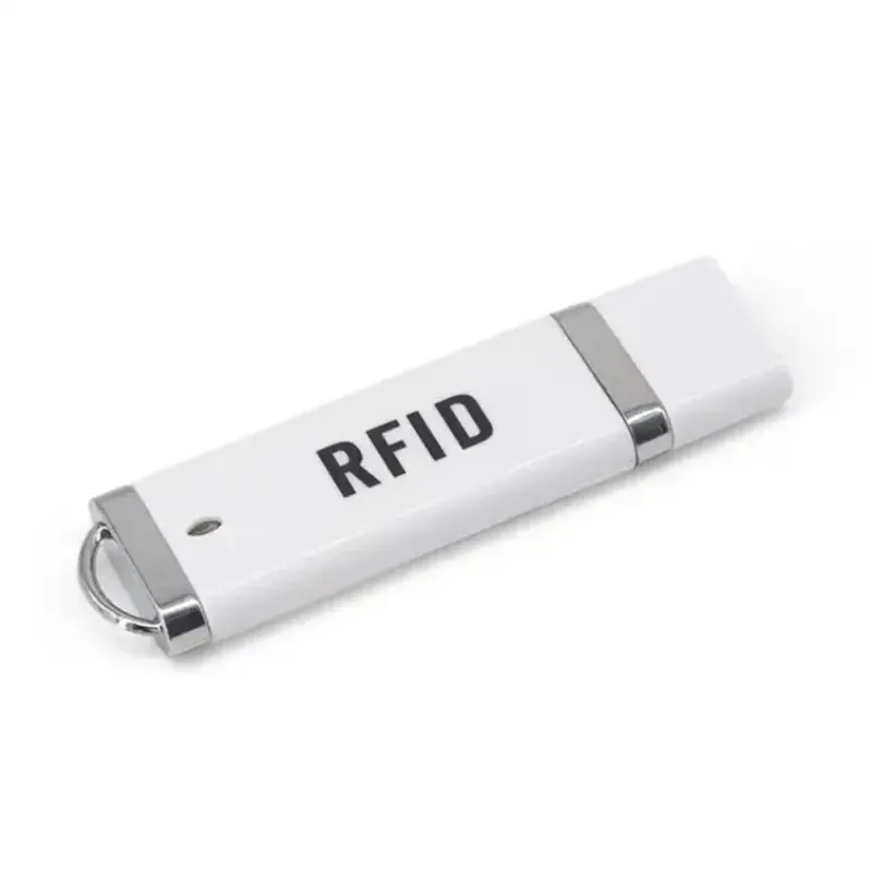 Portable Small U Disk RFID Reader 125Khz ID 13.56MHz IC Card Induction Smart USB Reader Writer Win/Android System Universal