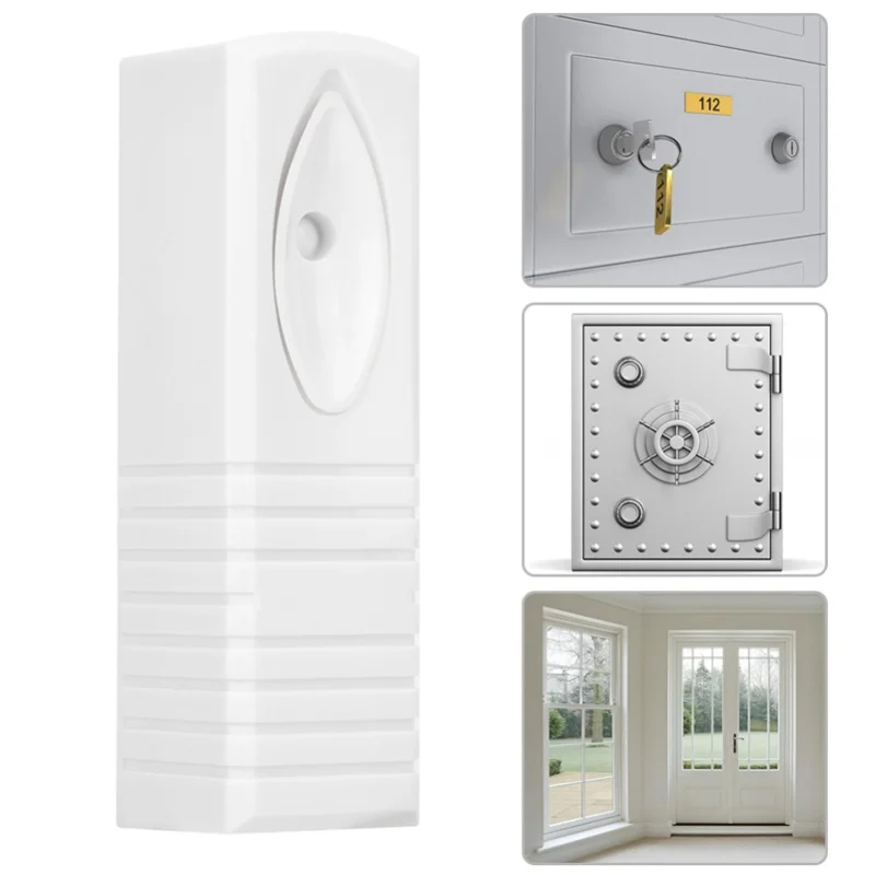 Wired Photoelectric Vibration Alarm Sensor Detector Home Security Alarm System