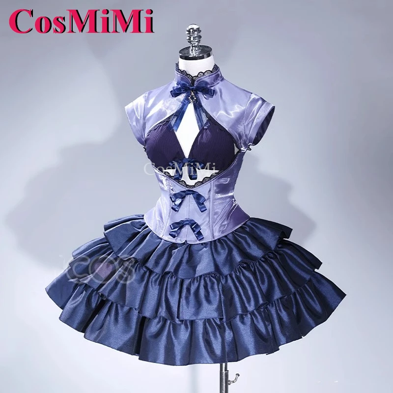 CosMiMi Anime The Magical Girl And The Evil Lieutenant Used To Be Archenemies Kagari Hibana Cosplay Costume Sweet Lovely Dress