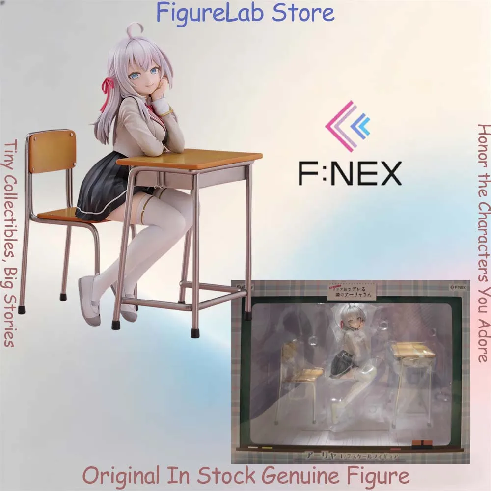 Official Genuine In Stock F:nex Alya Figure Anime Alya Sometimes Hides Her Feelings In Russian Model Boxed Toy