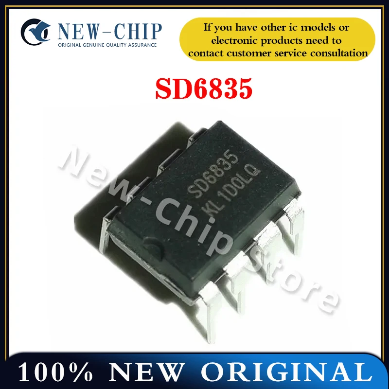 5 STKS-200 STKS/PARTIJ SD6835 6835 DIP-8 NIEUWE ORIGINELE