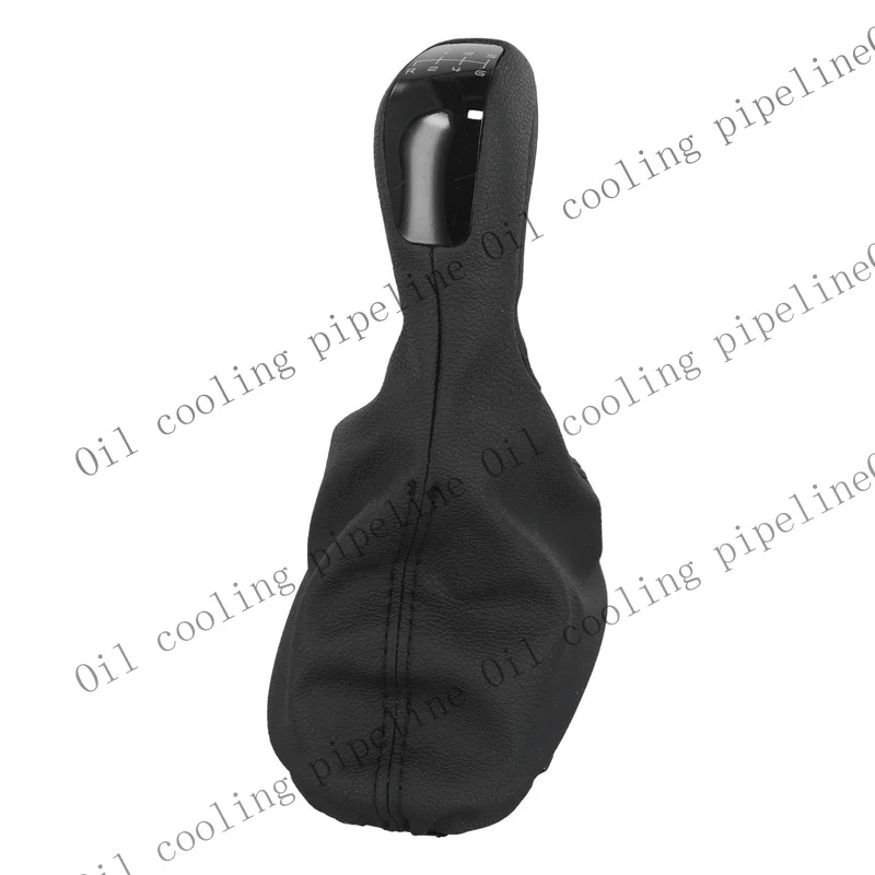 A+ 6 Speed PU Leather Gear Shift Knob For Mercedes C Class W203 2000 2007