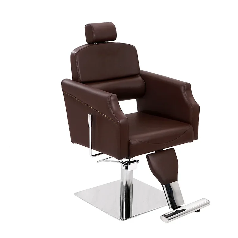 Hongzi cross-border hair salon chair, special perm and dyeing seat for hair salon, hair cutting barber shop, lift and recline