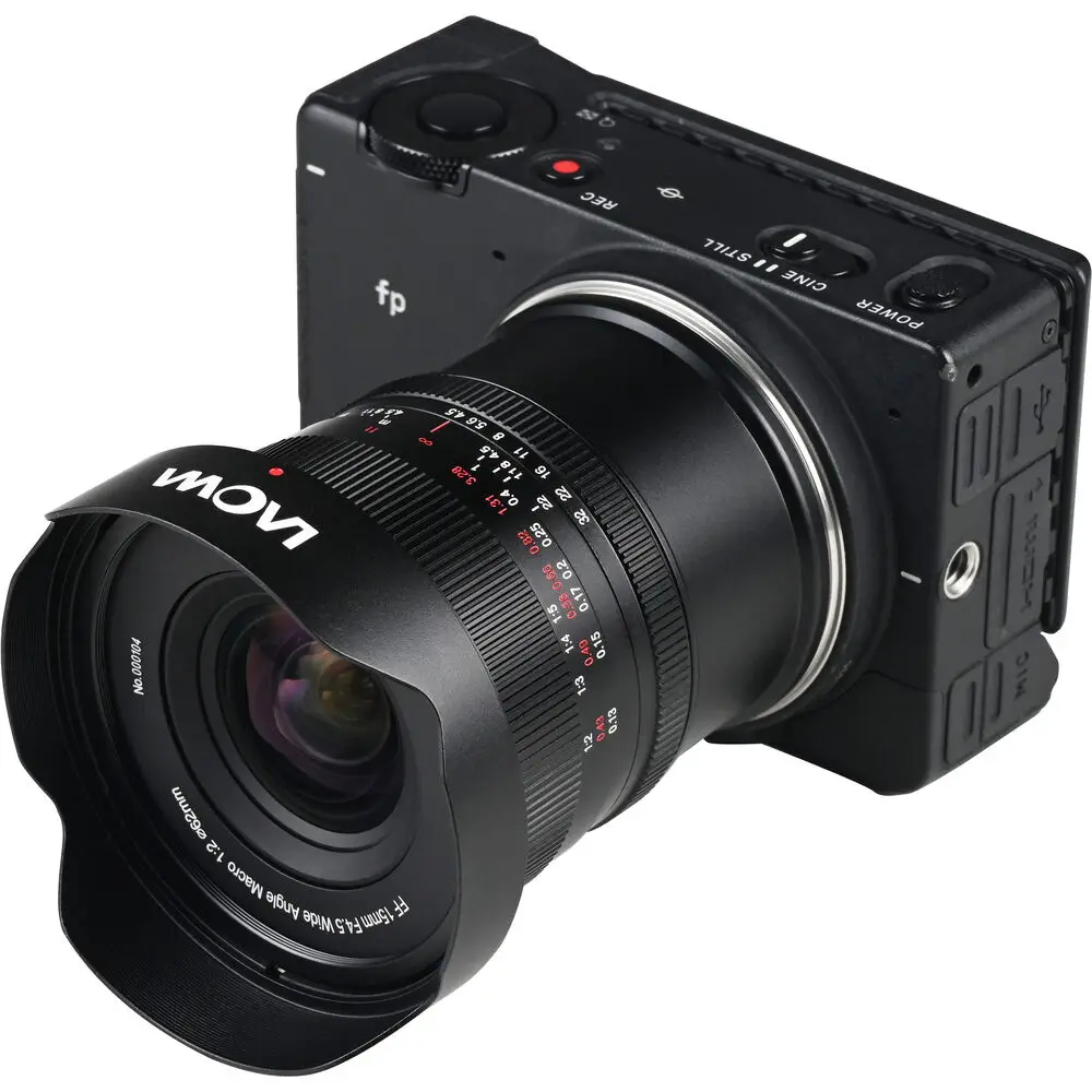 عدسة Venus Optics Laowa 15 مم f/4.5 ماكرو لـ L-Mount لـ Nikon Z فتحة تلقائية لفتحة Canon EF التلقائية