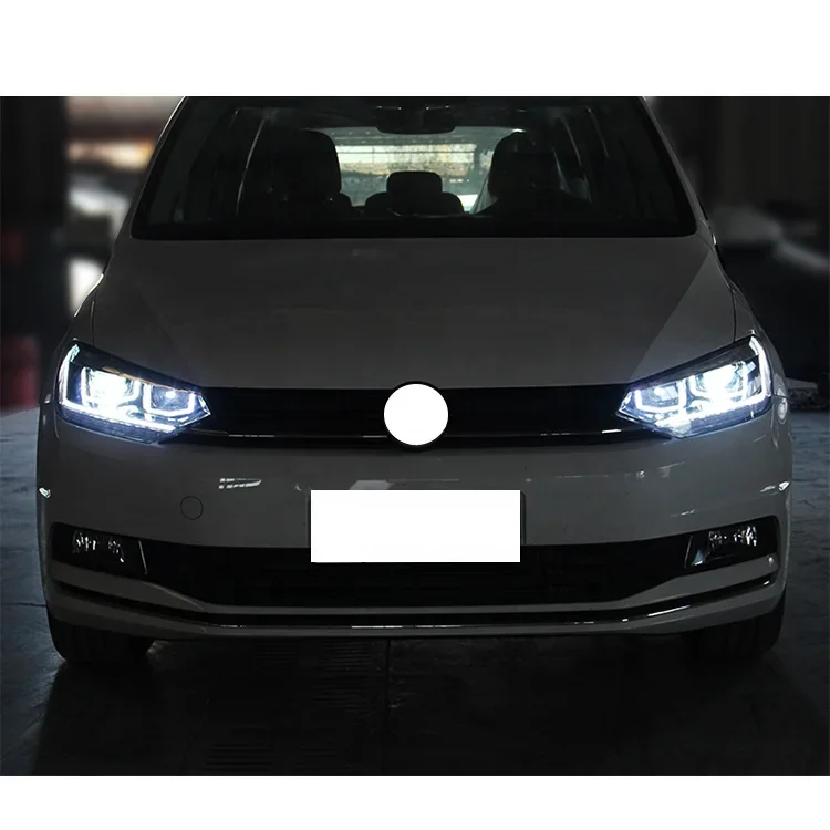 Fari di alta qualità Lampada DRL Lampada frontale per auto Faro a LED per VW Touran 2016-2019