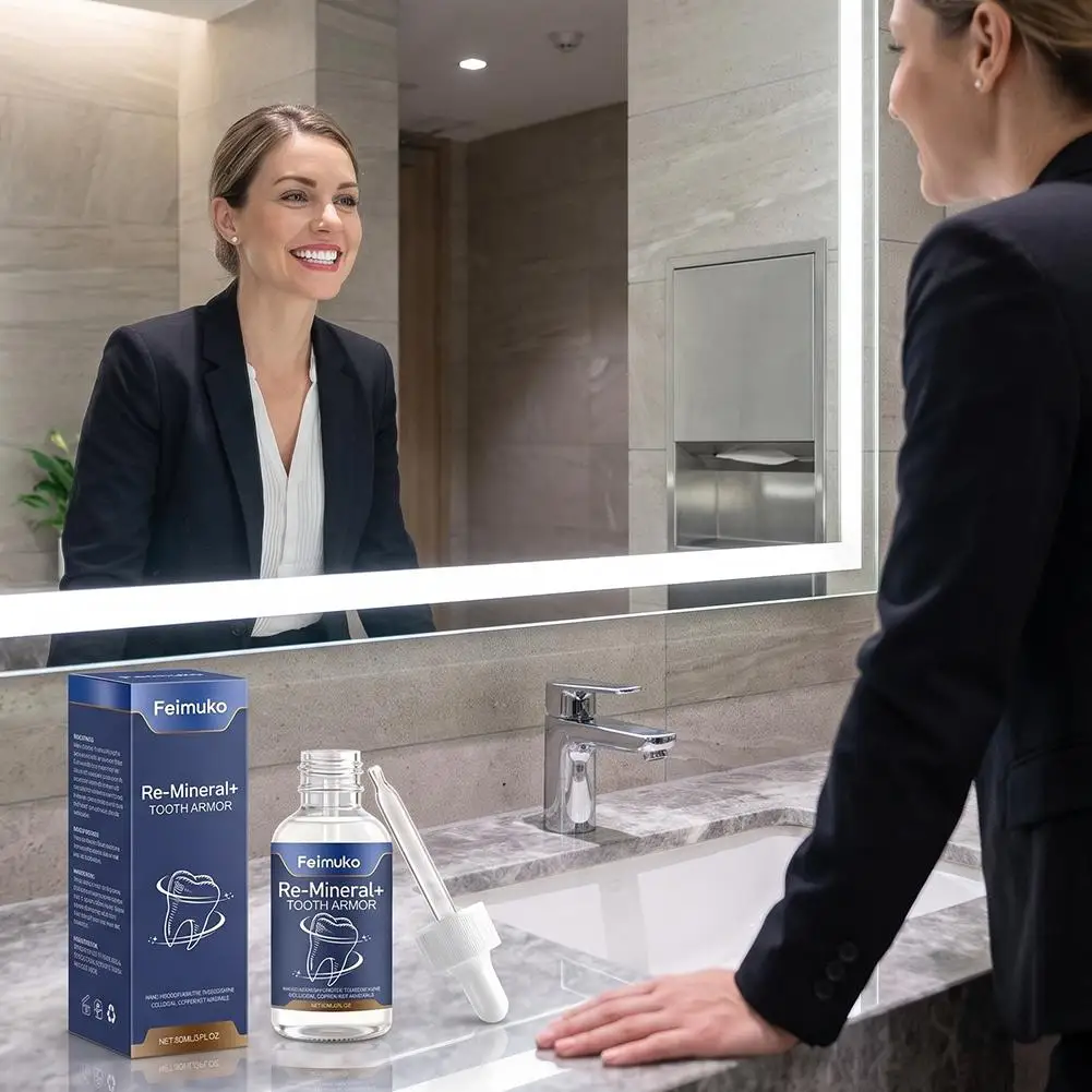 Re-Mineral+ Tooth Armor Dental Care Essence Gentle Comfortable Refreshing Clean Mouth Professional Daily Dental Care Solution