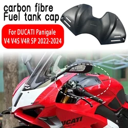 For DUCATI Panigale V4 V4S V4R SP 2022-2024 Carbon fiber battery cover front fairing fuel tank cover motorcycle decorative cover