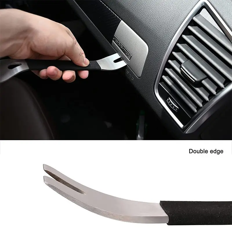 Car Interior Installation Removal Tool Stainless Steel Pry Plate Car Disassembly Pry Panel Audio Terminal car trim removal tools