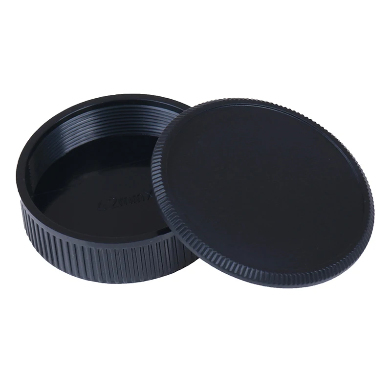 M42 Mount Cap Set 2pcs Lens Rear & Body Cover for M42 Thread Mount Camera Compatible