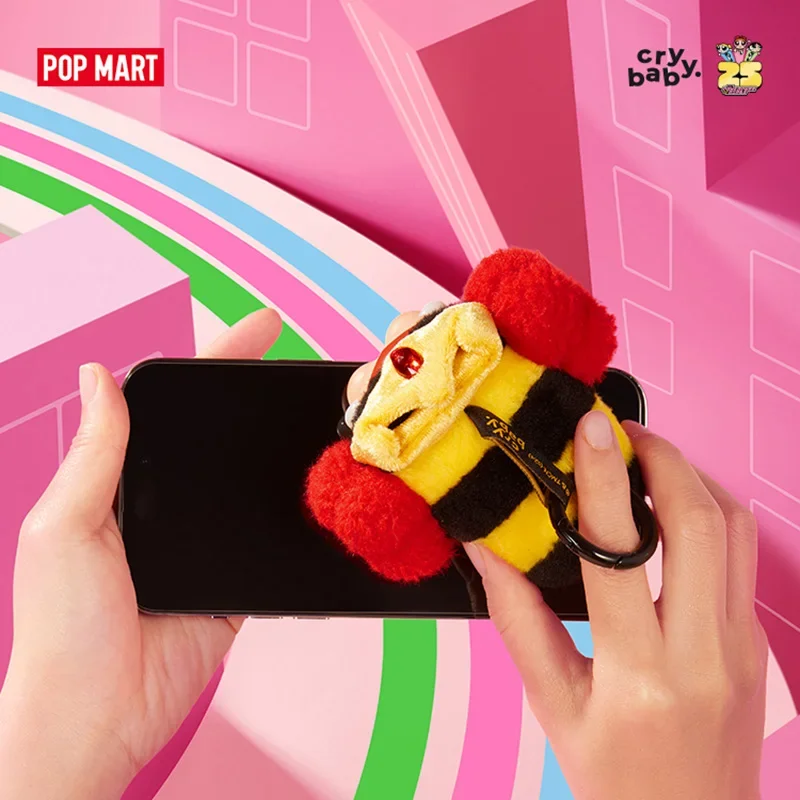 POPMART Crybaby X The Powerpuff Girls Series Blind Box Guess Bag Mystery Box Toys Doll Anime Figure Ornaments Gift Collection