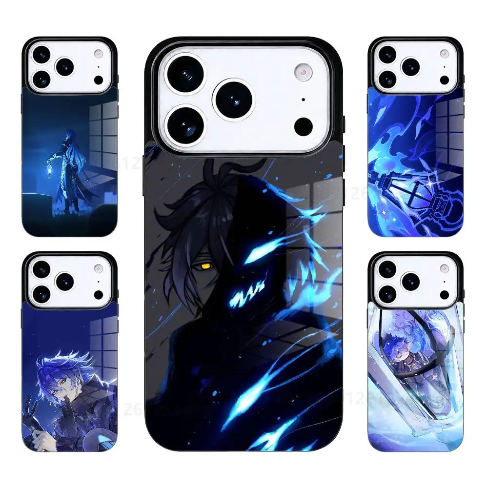 G-Genshin Flins Phone Case For iPhone 17 AIR 16  ProMax 15 14 Pro 11 12 13  Magsafes Wireless Charging Cover