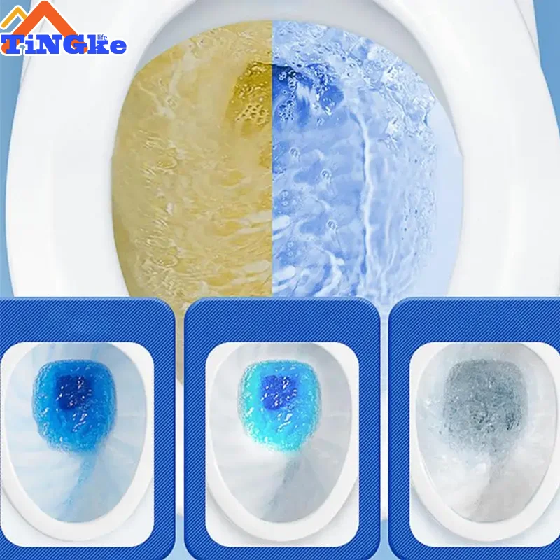 Toilet Bowl Cleaner Tablets Deep Cleaning Washer Deodorant Cleaning Agent Pills Toilet Tank Cleaners Remove Urine Stains Odor