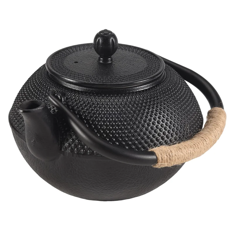 1.2L Japanese Tetsubin Style Iron Tea Pot Kettle Tetsubin Teapot + Strainer-ABHG