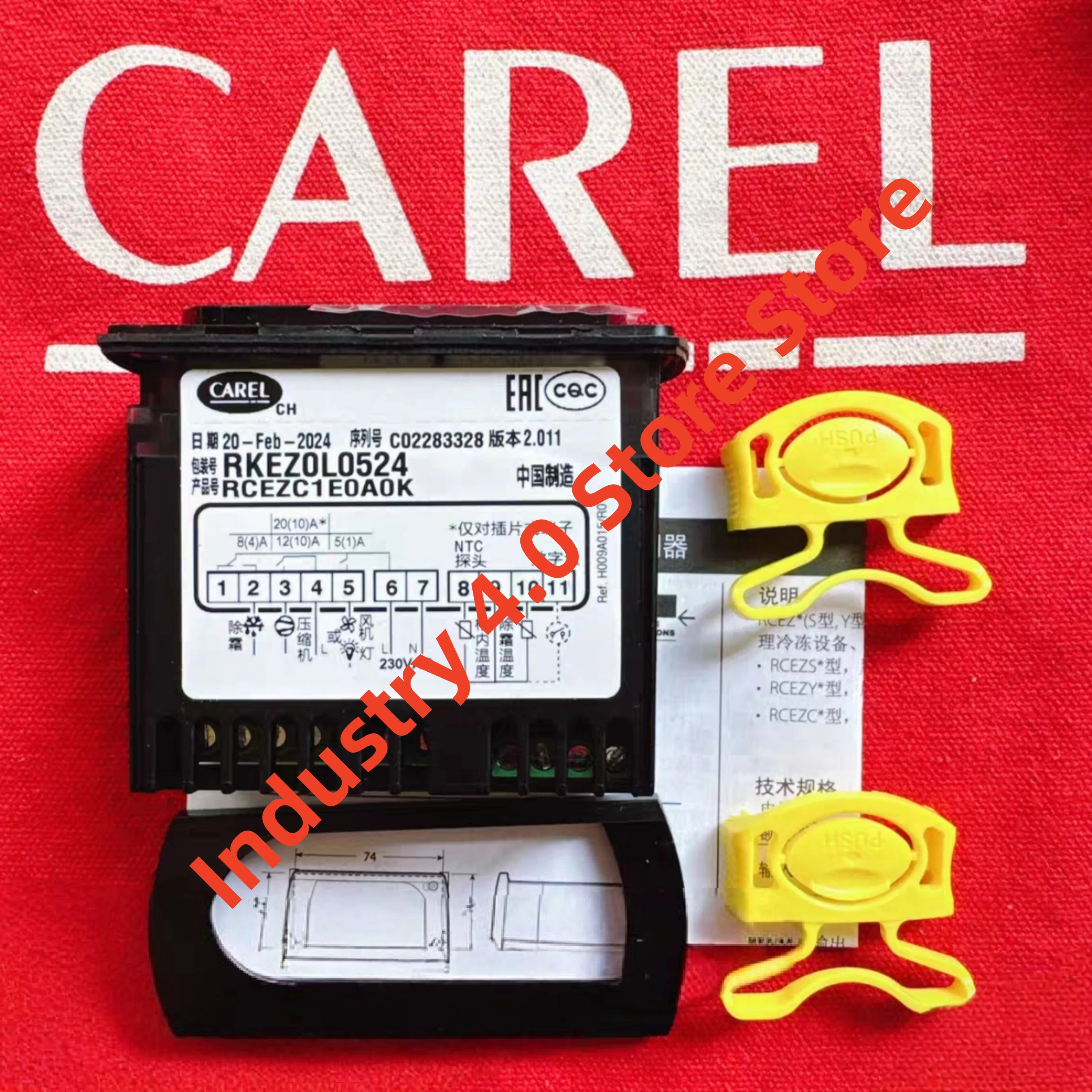 100%NEW Temperature controller PJEZS00100 PJEZS0A000