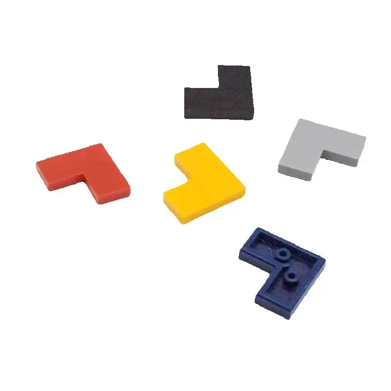 

10 шт. 14719 плоская плитка 1 + 2 точки DIY строительные блоки тонкая фигурка развивающие творческие игрушки для детей размер совместимость W