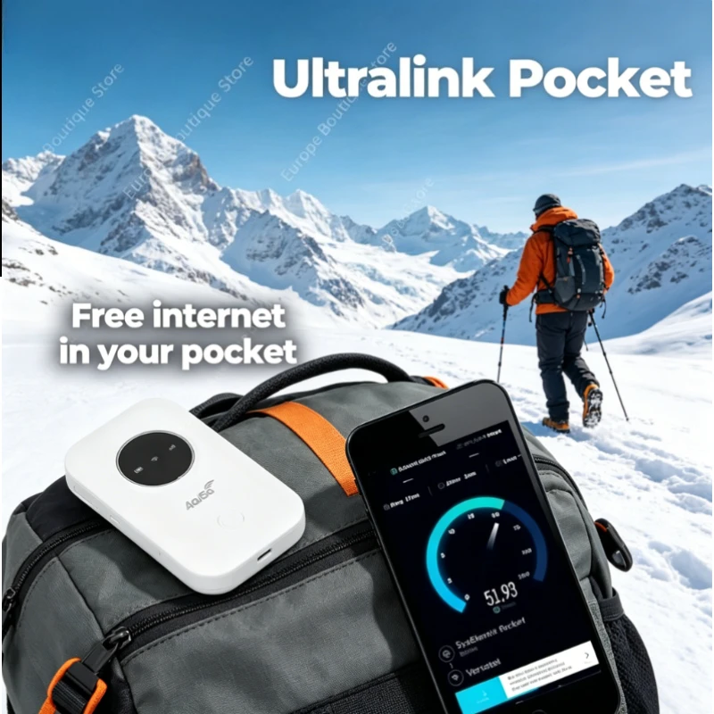 2026 NEW Pocket WiFi Router 300Mbps 4G 5G Portable USB Powered Mobile Hotspot Asian European Version Internet