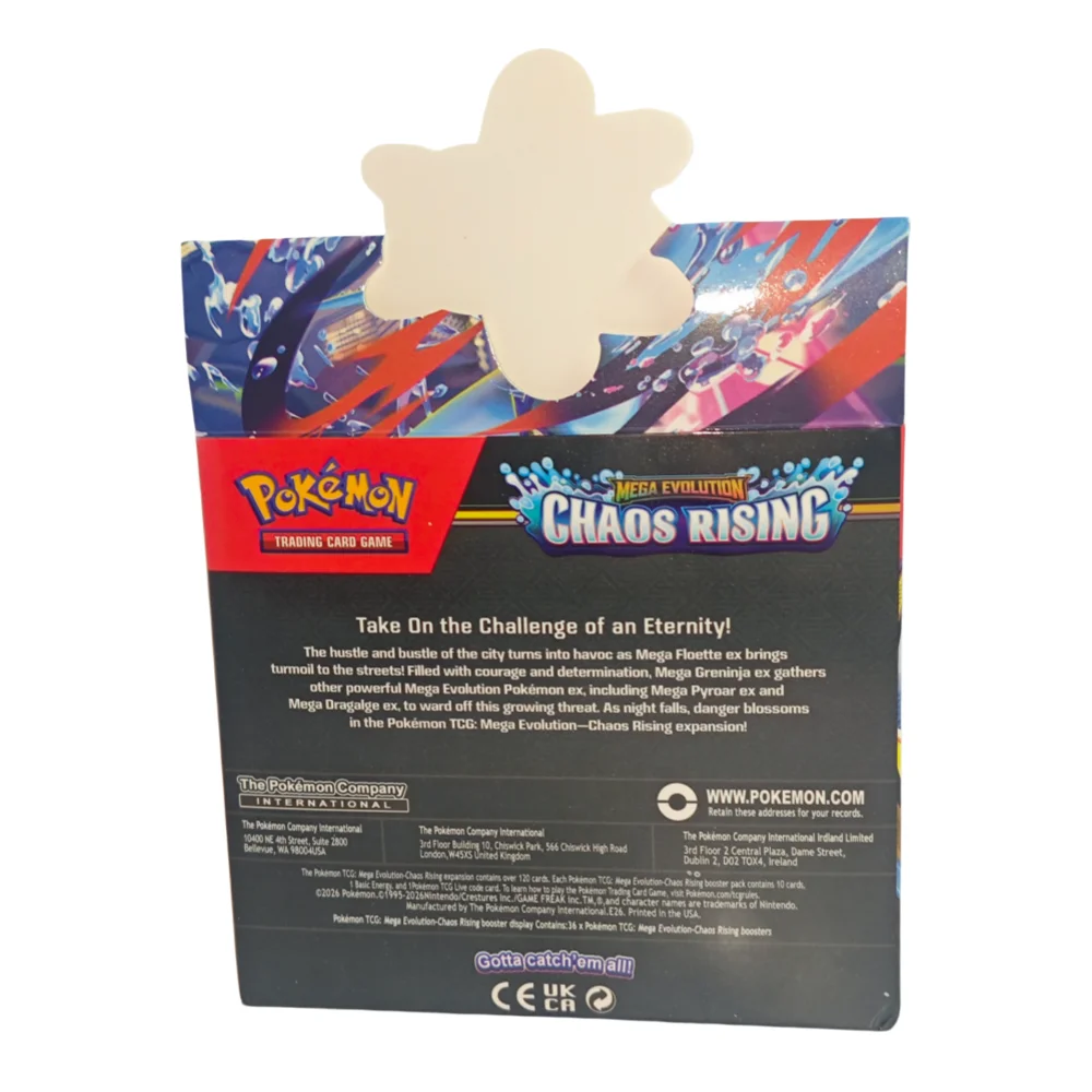 Pokémon-Karten Prismatic Mega Evolution Pitch Black PHANTASMAL FLAMES CHAOS RISING 151 Englische Booster Battle Transaktionskarte – Detail 5