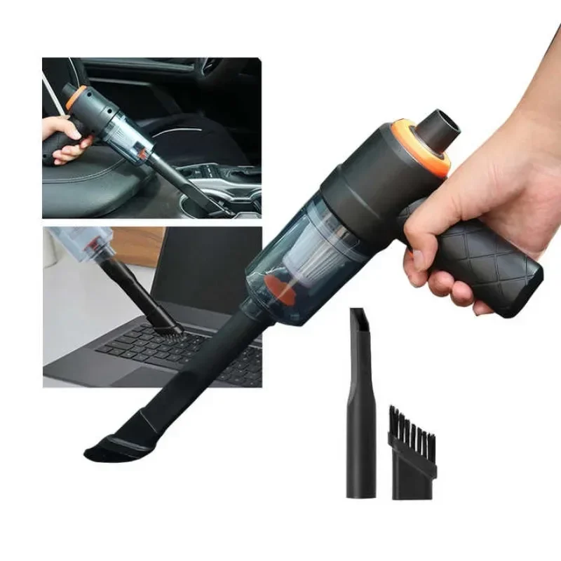 Car Vacuum Cleaner Car Cordless Mini Vacuum Cleaner Powerful Blower Powerful Suction  Dual Purpose Pet Vacuum Cleaner