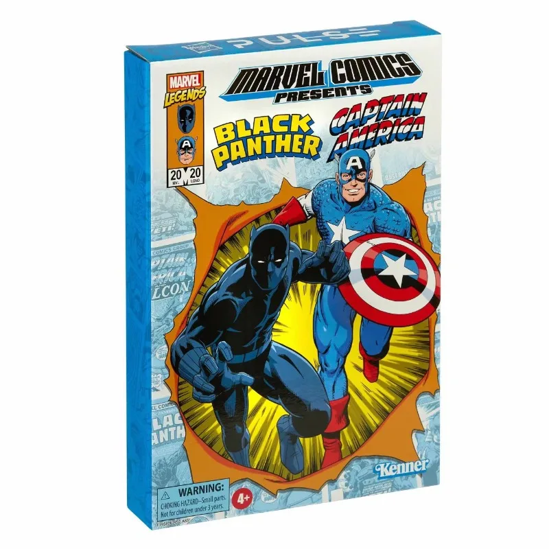Original Hasbro Marvel Comic IRON MAN X-MEN/ELECTRO SPIDER-MAN/BLACK PANTHER CAPTAIN AMERICA/BLACK PANTHER IRON MAN Anime Figure view 3