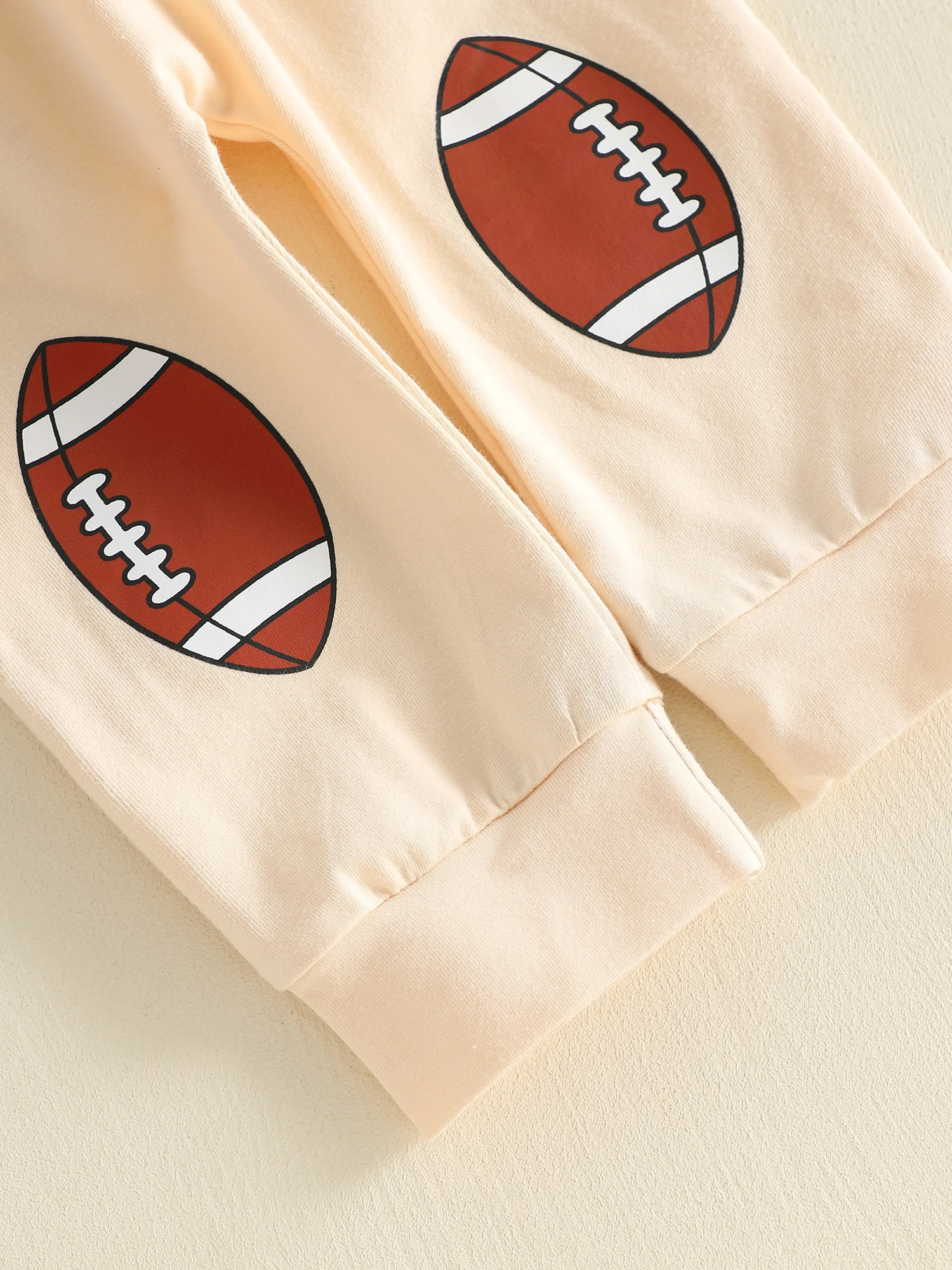 

Cute Baby Boys Autumn Ensemble Stylish Soccer-themed Long Sleeve and Matching Trousers for Playtime