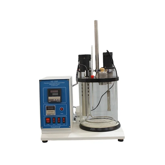 Huazheng HZ-1025 ASTM D1401 Oil Petroleum Products Demulsibility Test Machine and Synthetic Liquid Water Separability Tester