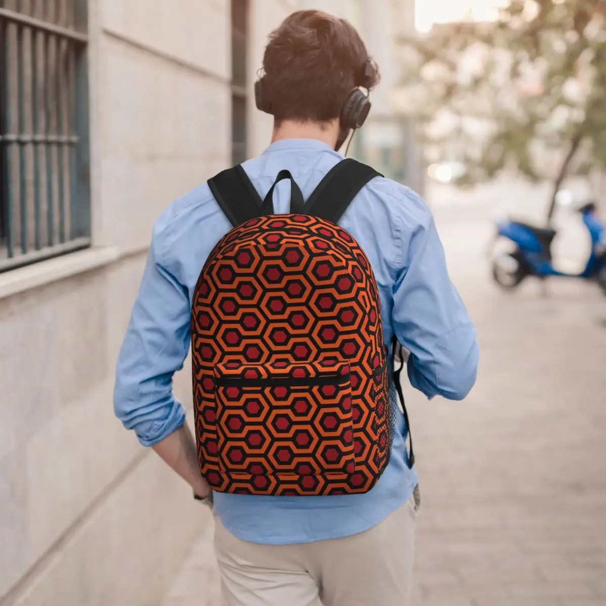 

Horror Movies The Shinings Backpack Student BookBag Kids School Bag Laptop Shoulder Bags for Men Women