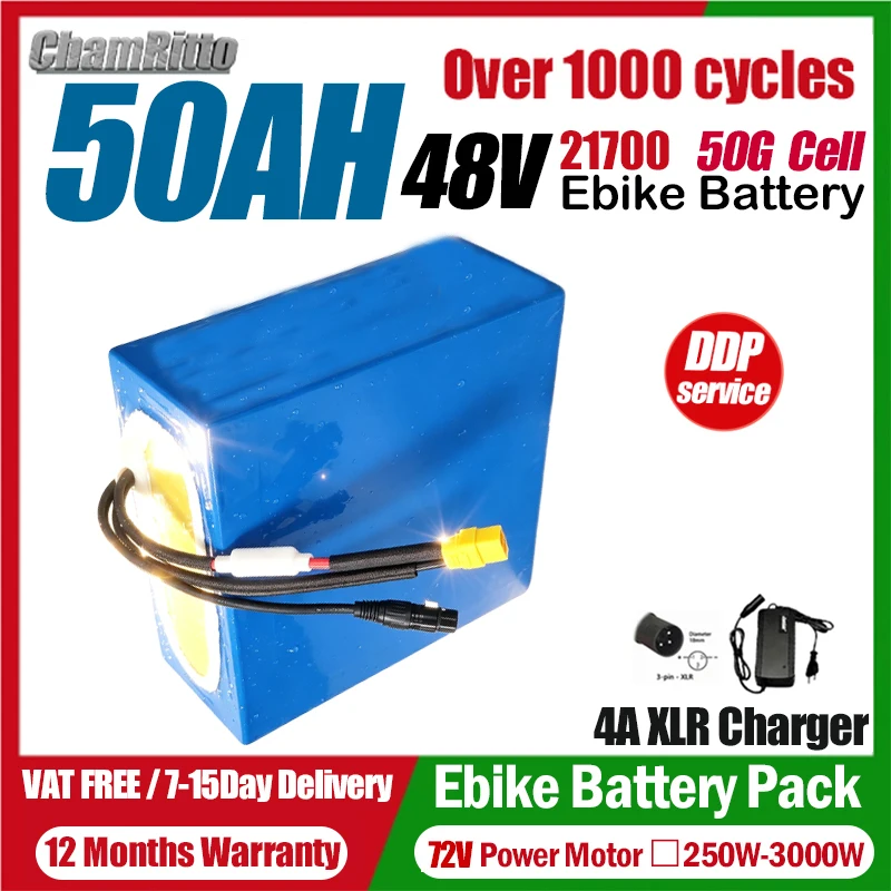 

Elektrische Fiets Scooter bike Battery 48v 20ah 30ah 35 40ah 50ah 750w1500W High Power Electric Bike 21700 2000w Lithium Battery