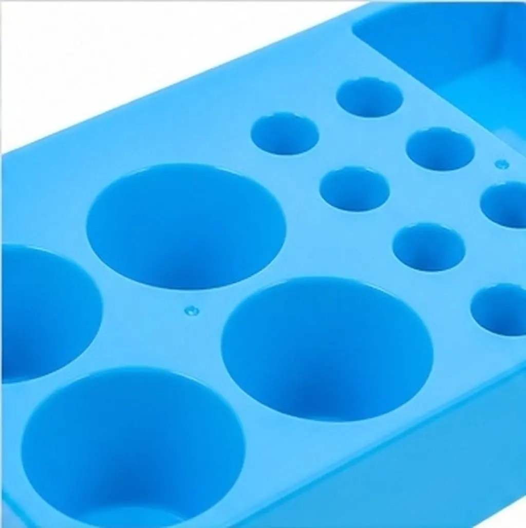 Stool and Urine Holder Sturdy Plastic Organizer Portable Sampling Tubes Rack for Stool Cup and Urine Tube Collecting