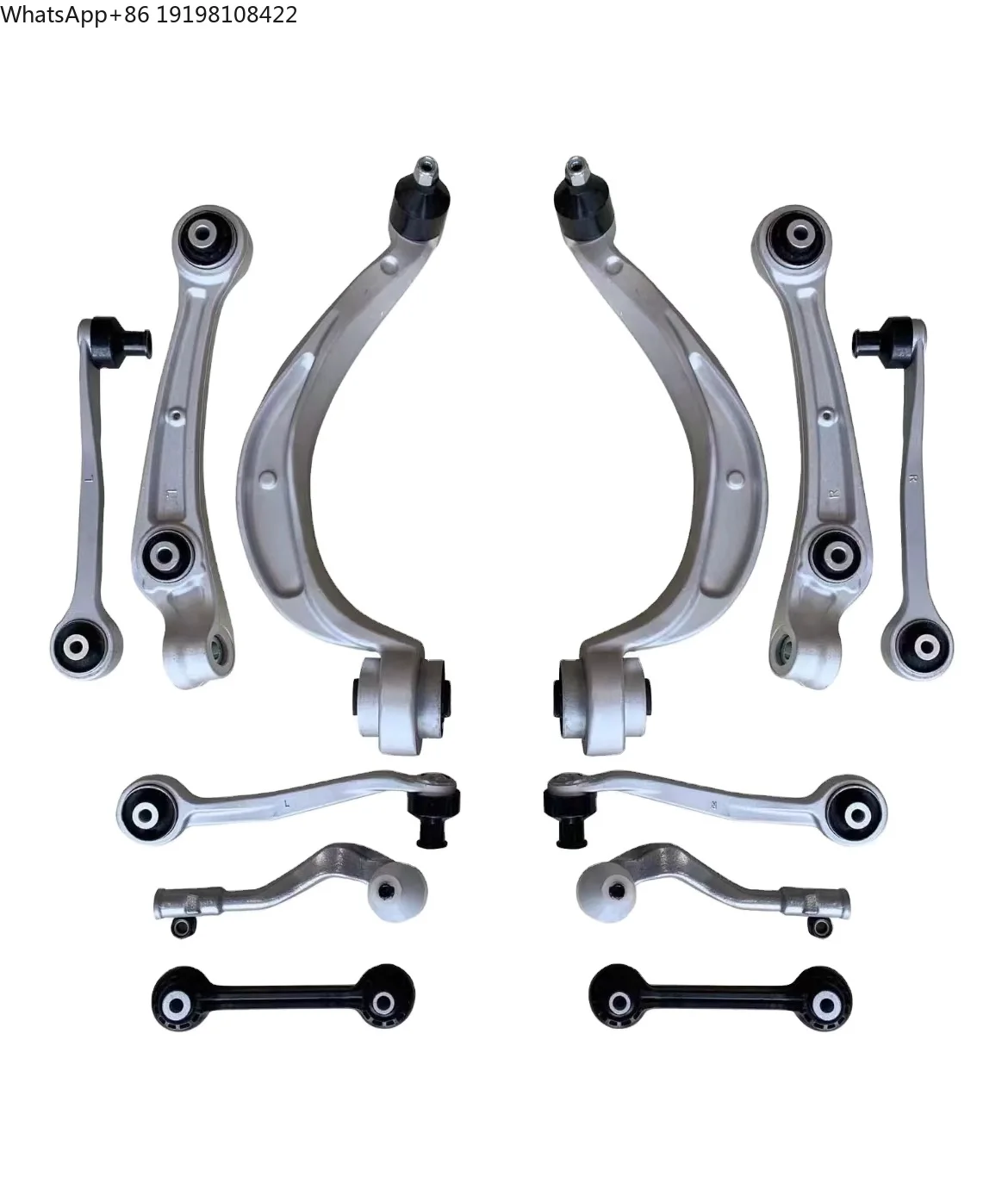 For Audi A4 B8 A5 Q5 Control Arms Suspension Kit Complete 2009-2017 17mm Cone