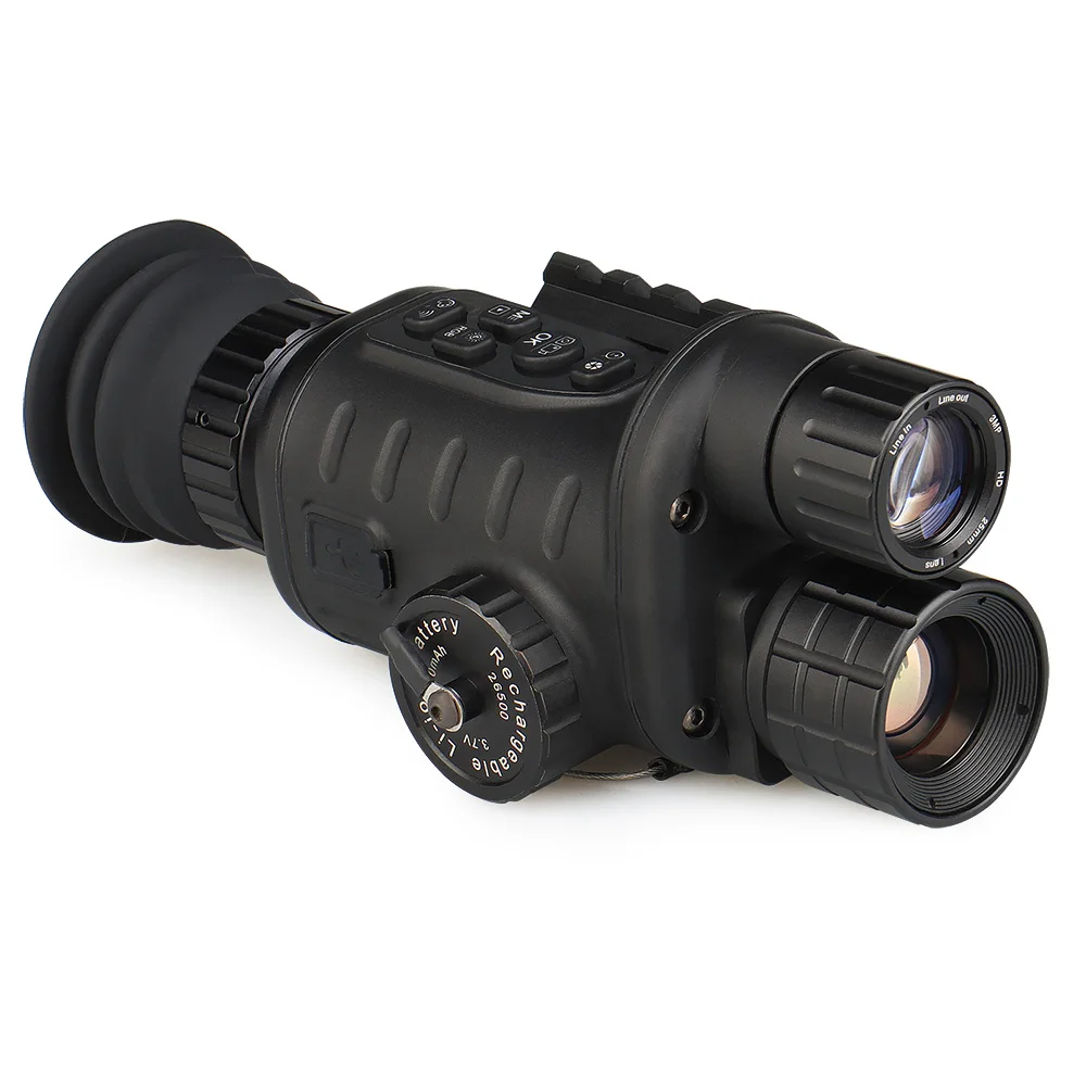 High-definition digital + thermal image dual-light fusion sight and sight night vision device gz270034