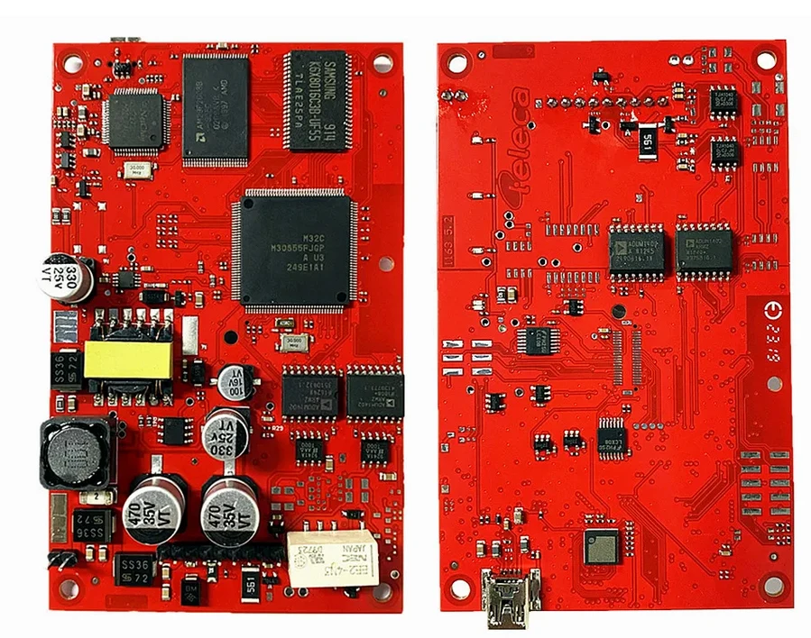 VOL V DICE 2014D PRO EWD بروتوكولات الرقائق الكاملة M32CM30855 الأحمر PCB متعدد اللغات Obd2 الماسح الضوئي حتى 2016 سنة أداة تشخيص السيارة