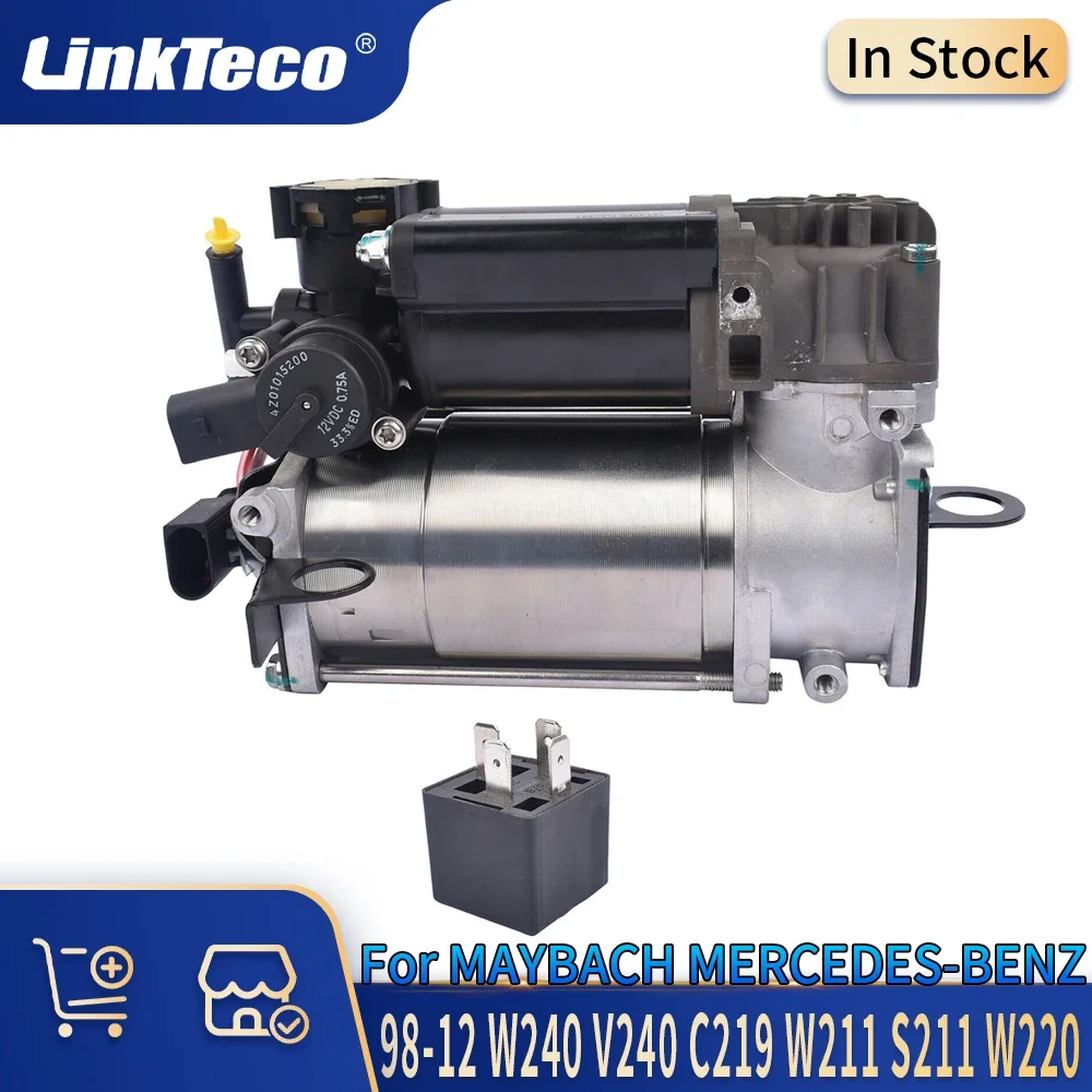 

Engine Parts Air Suspension Compressor Pump Kit 98-12 Gas Diesel For MAYBACH 57 62 W240 V240 MERCEDES-BENZ C219 W211 S211 W220