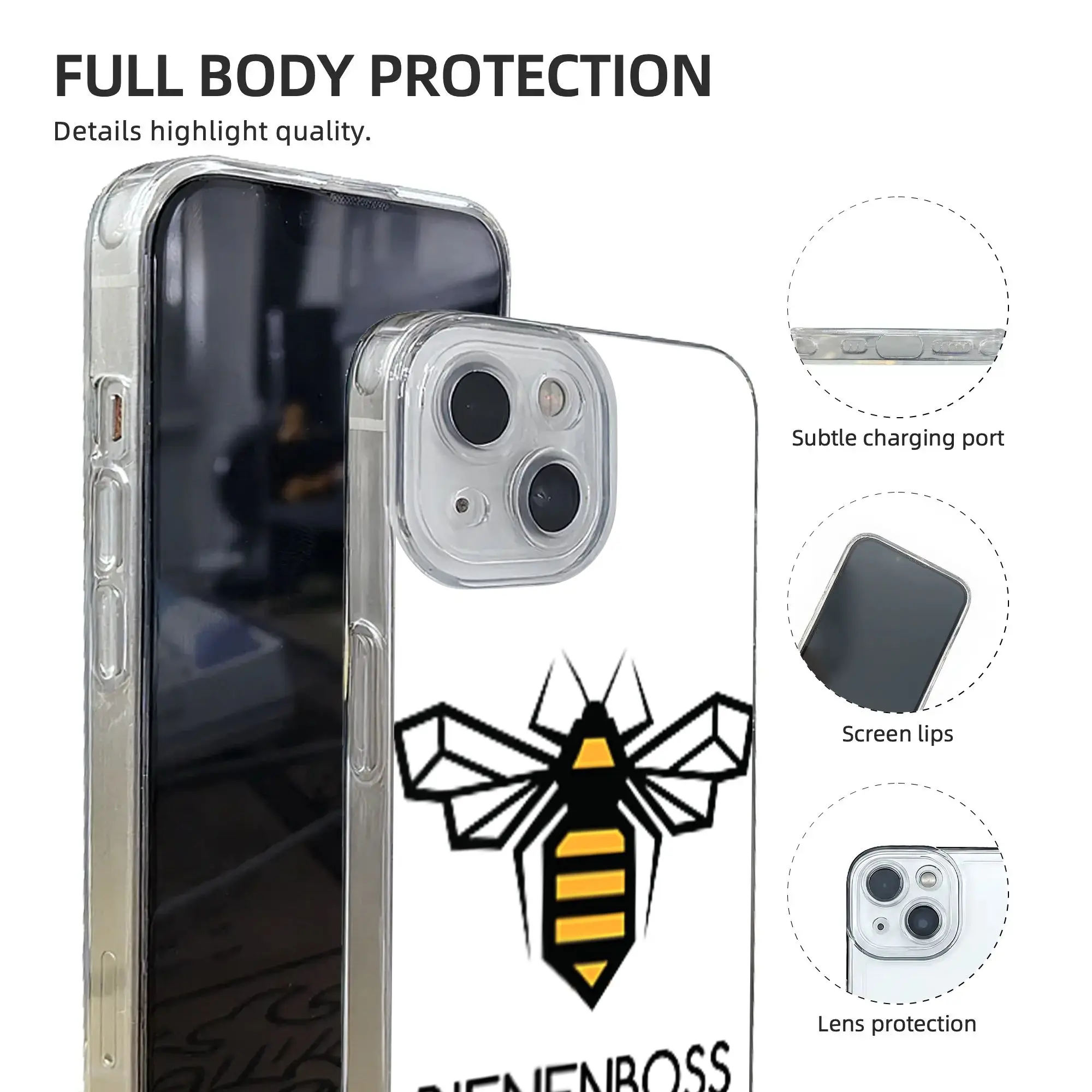 Imker Bienen Geschenk Mens  Kawaii Phone Case for IPhone 17 16 15 14 13 12 11 Cover view 3