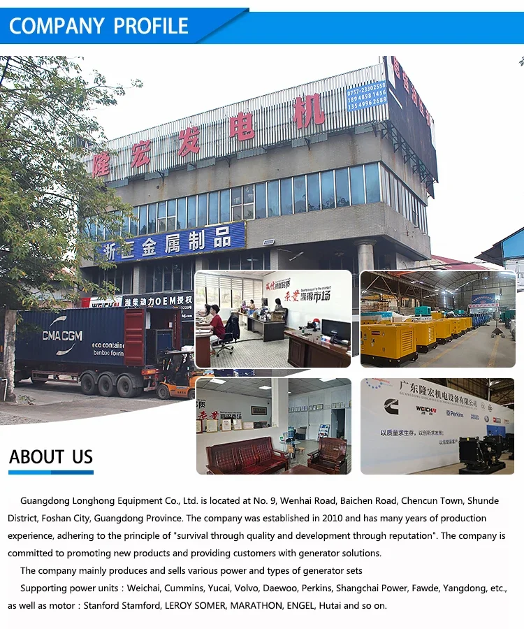 20kva 16000 Watt Groupe Regulator Tegangan Tanaman Listrik PEKINS Bolak-balik Rumah untuk Rumah Generator Senyap