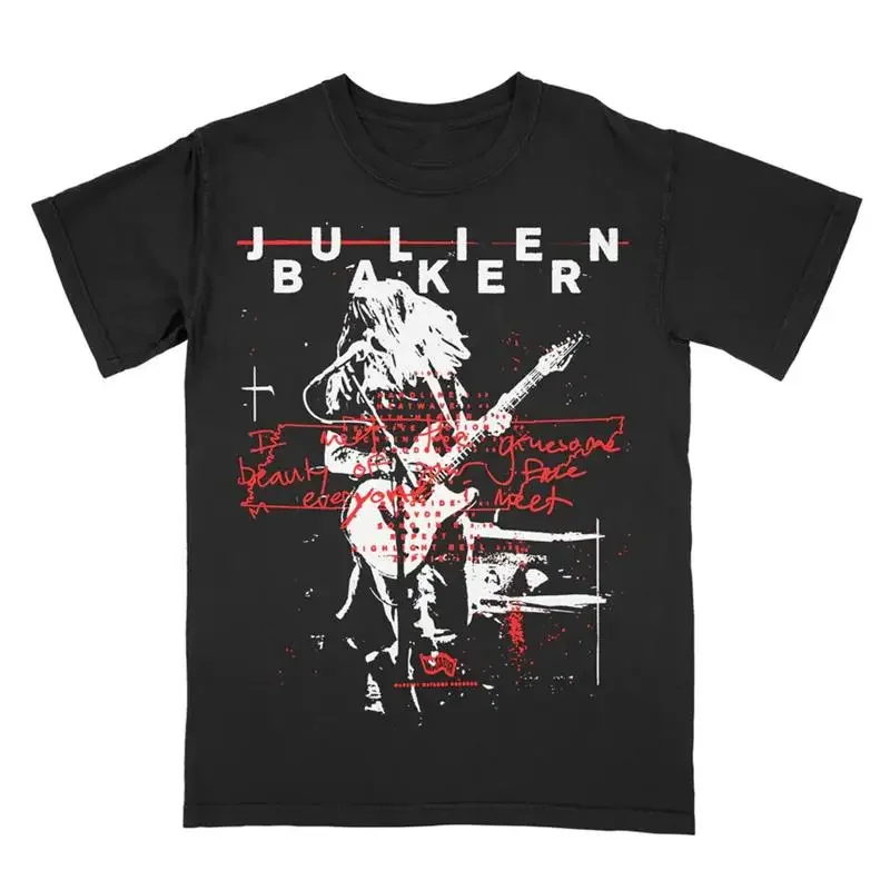 Новая футболка Julien Baker Flier, классическая черная, все размеры от S до 5XL