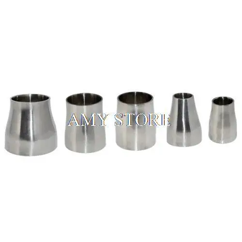 

89/76/63/57/51/45/38/25 to 76/63/57/51/45/38/32/25/19mmSanitary Weld Reducer SS304 SUS304 Stainless Steel Polished Pipe Fittings