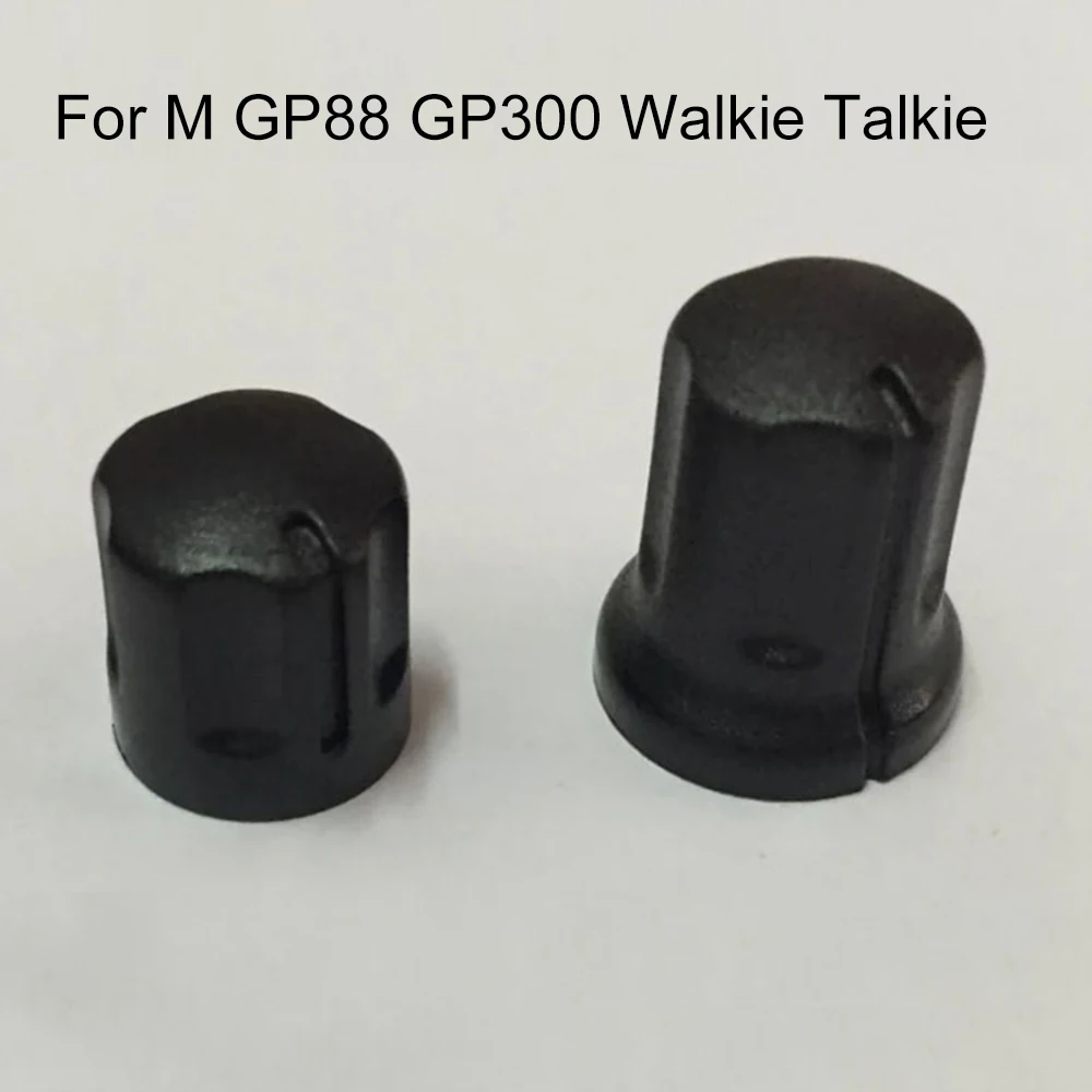 

Volume knob Channel Selection Knob for M GP88 GP300 Volume Control Frequency Channel Switch Knob Cap Walkie Talkie Parts