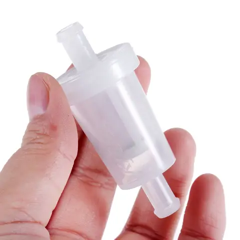 Universal Motorcycle Gasoline Gas Fuel Gasoline Oil Filter For Scooter Motorcycle Moped Scooter Dirt Bike ATV Fuel Filter 9mm